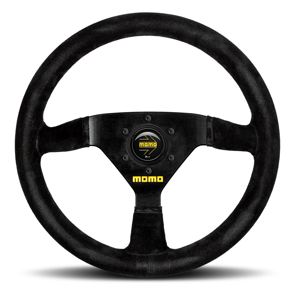 MOD 69 Steering Wheel Black Suede  -  R1913/35S