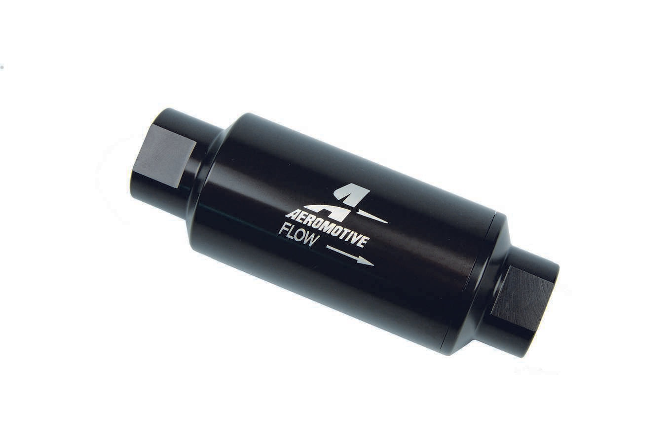 Inline Fuel Filter - 100 Micron- Black  -  12324