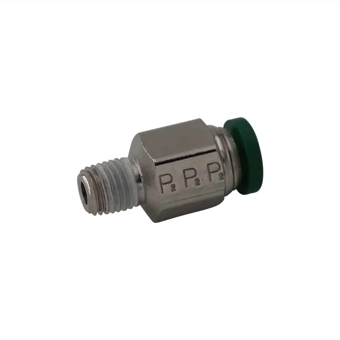 Adapter Fitting 1/16npt to 1/4 Tube Straight  -  15699