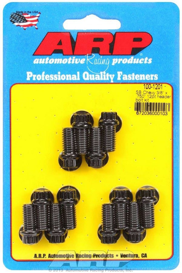 Header Bolt Kit - 12pt. 3/8 x .750 UHL (12)  -  100-1201