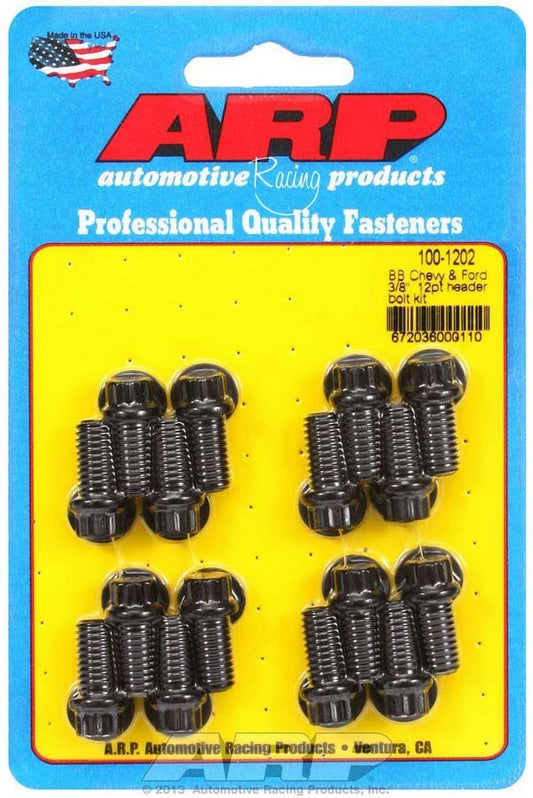 Header Bolt Kit - 12pt. 3/8 x .750 UHL (16)  -  100-1202