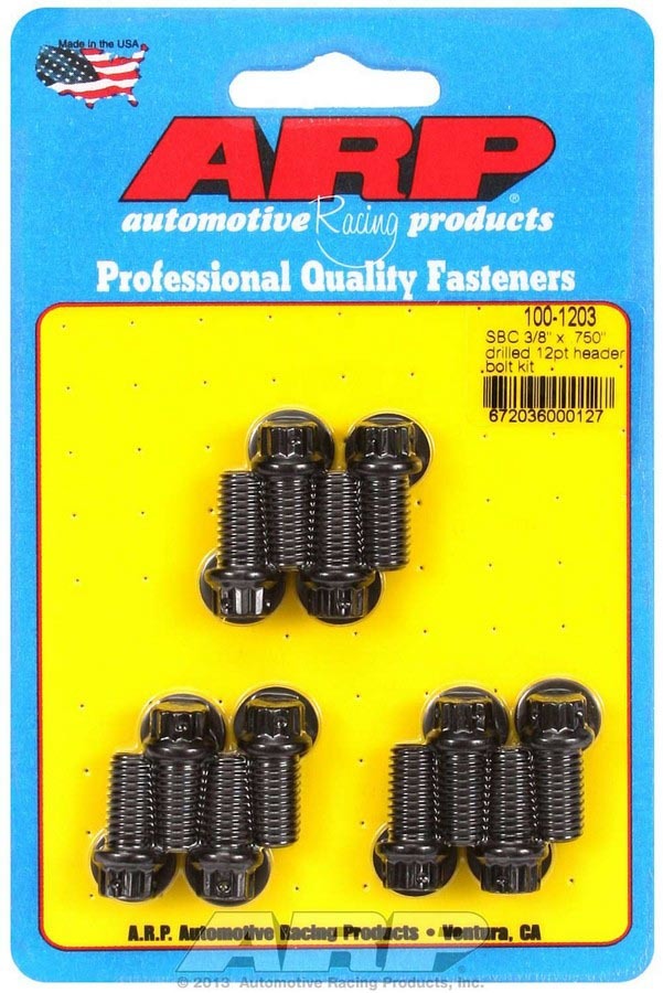 Header Bolt Kit - 12pt. 3/8 x .750 UHL (12)  -  100-1203