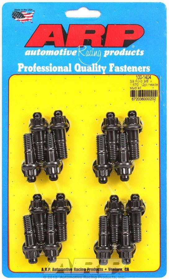 Header Stud Kit - 12pt. 3/8 x 1.670 OAL (16)  -  100-1404