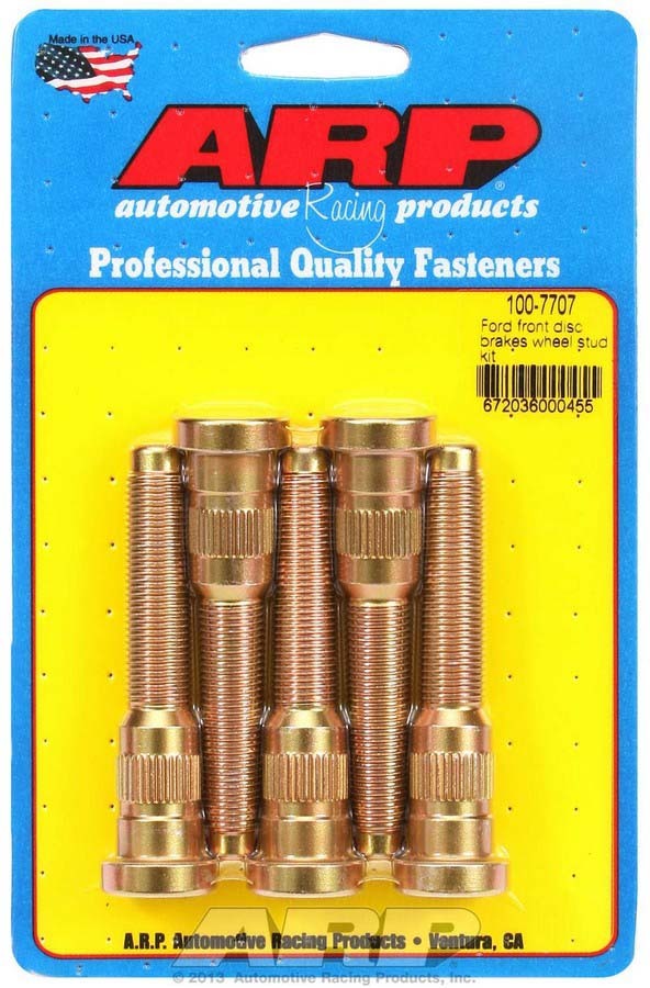 Wheel Stud Kit - 1/2-20 3.050/.618 Knurl (5)  -  100-7707