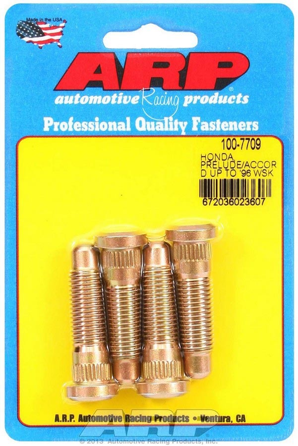 Wheel Stud Kit - M12x1.5 1.850/.485 Knurl  -  100-7709