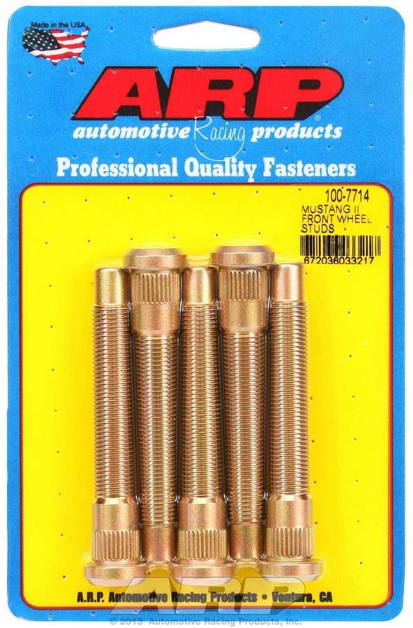 Wheel Stud Kit - 1/2-20 3.435/.554 Knurl  -  100-7714