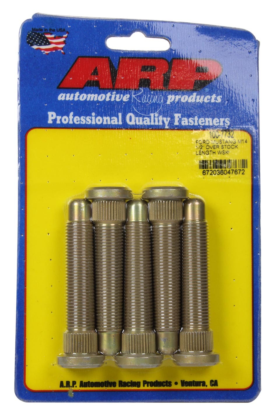 14mm Wheel Stud Kit 5pk 15-Up Mustang  -  100-7732