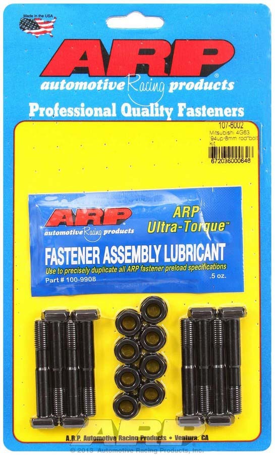 Mits. Rod Bolt Kit - Fits 94-Up 4G63  -  107-6002