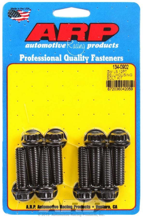 Bellhousing Bolt Kit - 12pt. GM LS  -  134-0902