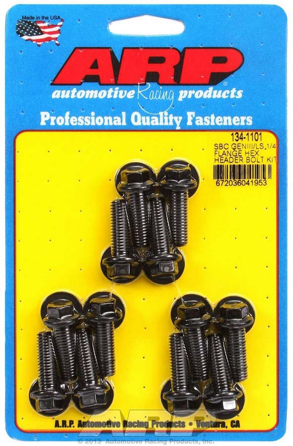 Header Bolt Kit - 6pt. GM LS  -  134-1101