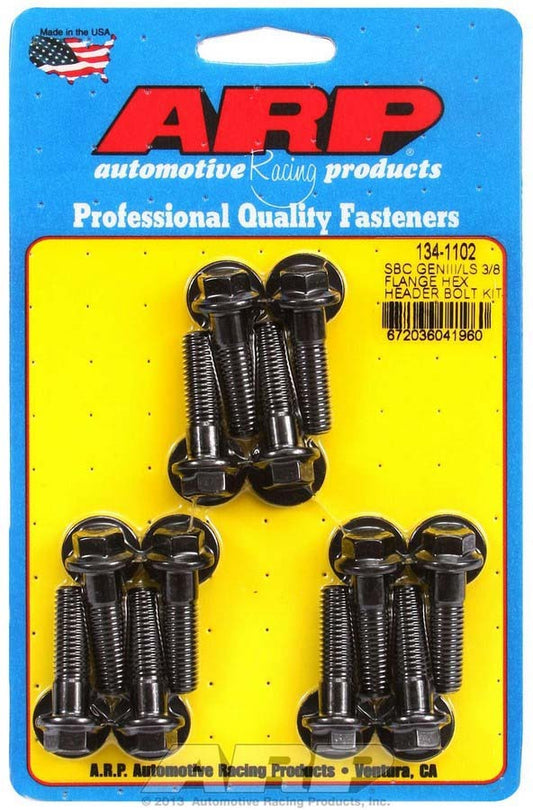 Header Bolt Kit - 6pt. GM LS  -  134-1102