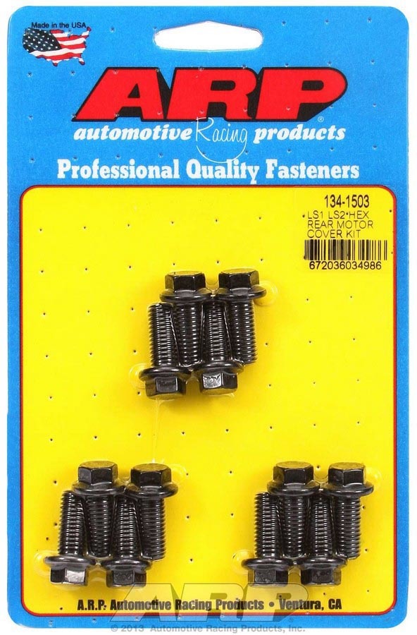 Rear Motor Cover Bolt Kit - 6pt. LS1/LS2  -  134-1503