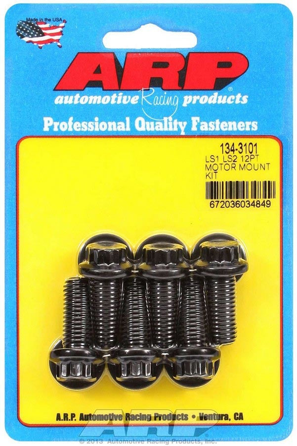 Motor Mount Bolt Kit 12pt. LS1/LS2  -  134-3101