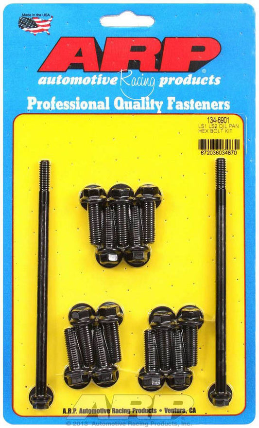 LS1/LS2 Oil Pan Bolt Kit 6pt.  -  134-6901