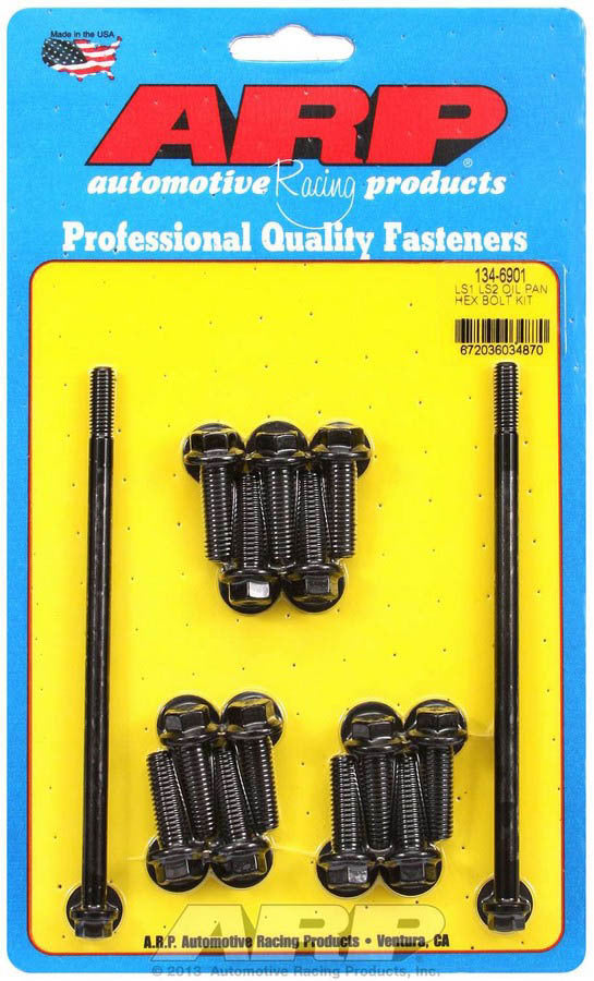 LS1/LS2 Oil Pan Bolt Kit 6pt.  -  134-6901
