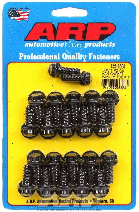 BBC Oil Pan Bolt Kit - 12pt.  -  135-1801