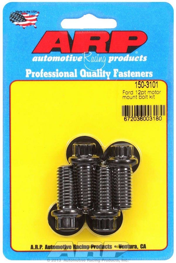 SBF Windsor Motor Mount Bolt Kit 12pt.  -  150-3101