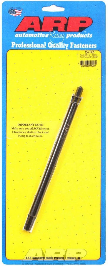 SBF Oil Pump Driveshaft  -  154-7905