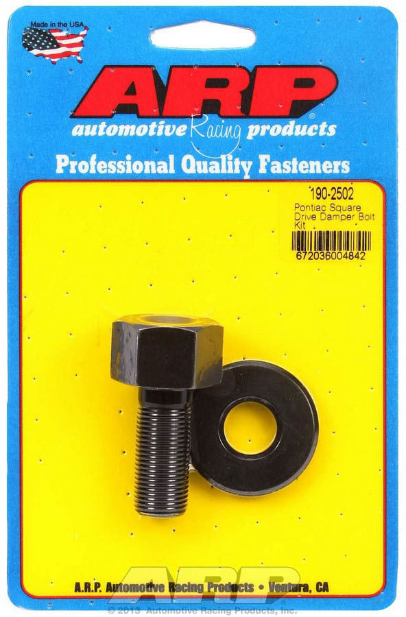 Pontiac Square Drive Damper Bolt Kit  -  190-2502