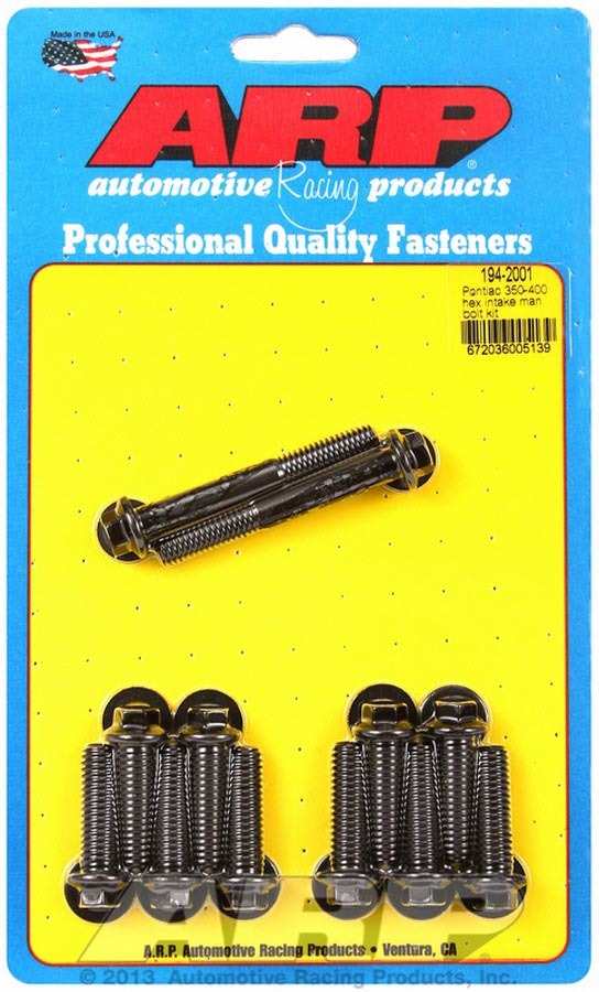 Pontiac Intake Bolt Kit  -  194-2001