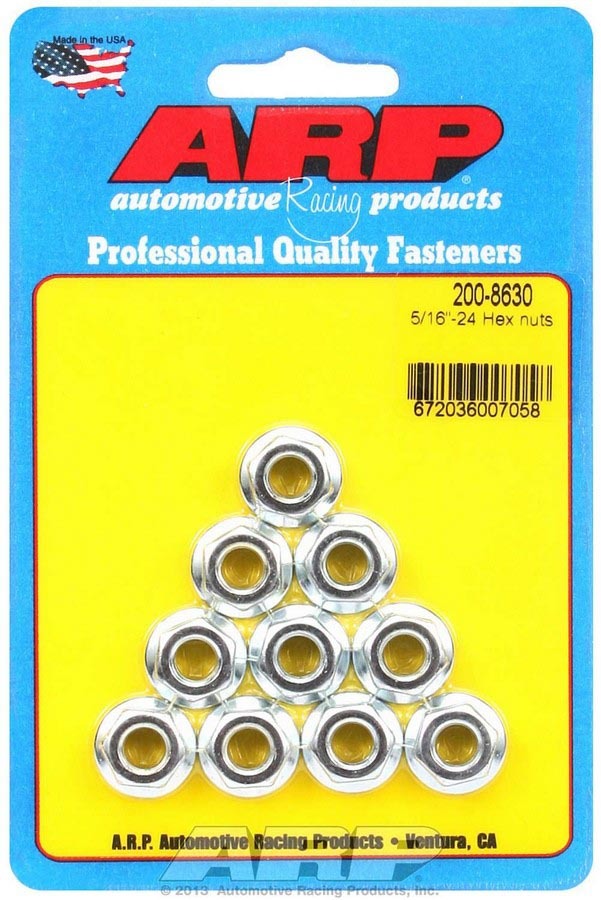 Hex Nuts - 5/16-24 (10)  -  200-8630