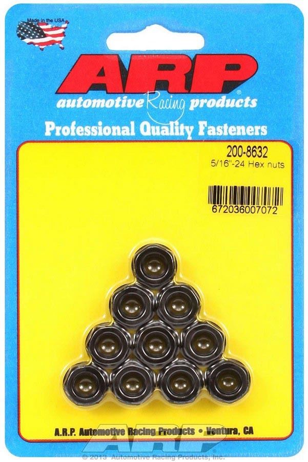 5/16-24 Hex Nut Kit 10pk  -  200-8632