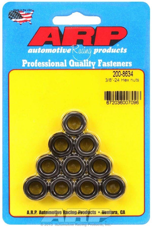 Hex Nuts - 3/8-24 (10)  -  200-8634