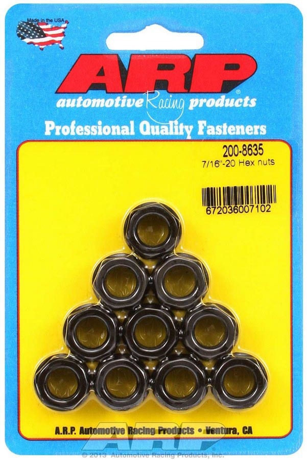 Hex Nuts - 7/16-20 (10)  -  200-8635