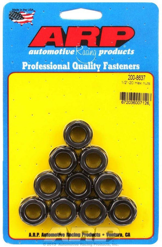 Hex Nuts - 1/2-20 (10)  -  200-8637