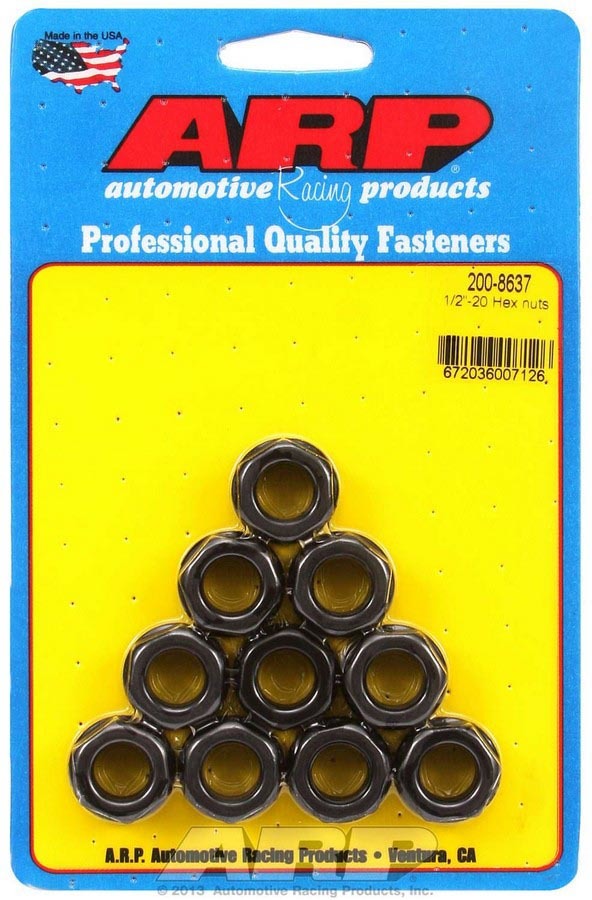 Hex Nuts - 1/2-20 (10)  -  200-8637