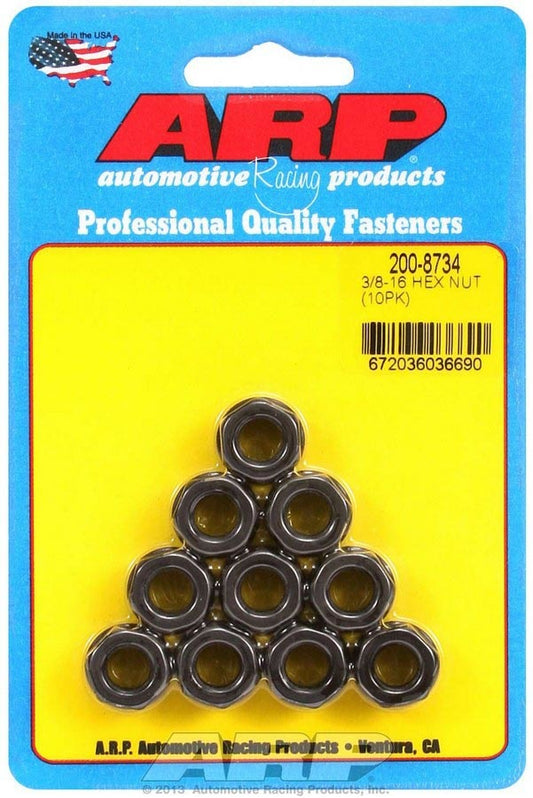 Hex Nuts - 3/8-16 (10)  -  200-8734