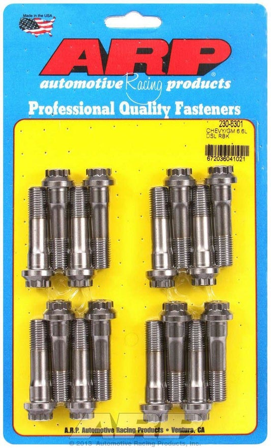 GM Rod Bolt Kit - Fits 6.6L Duramax  -  230-6301