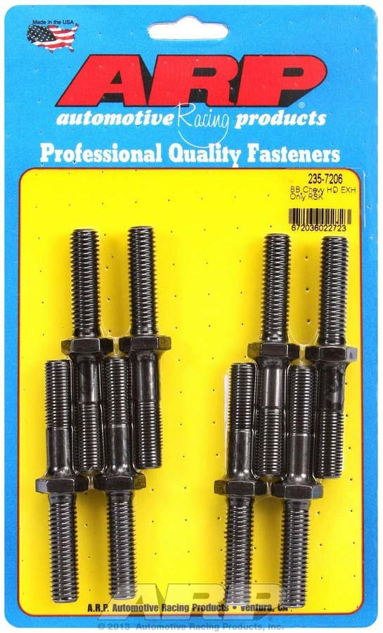 BBC Rocker Arm Stud Kit Exhaust Only (8)  -  235-7206