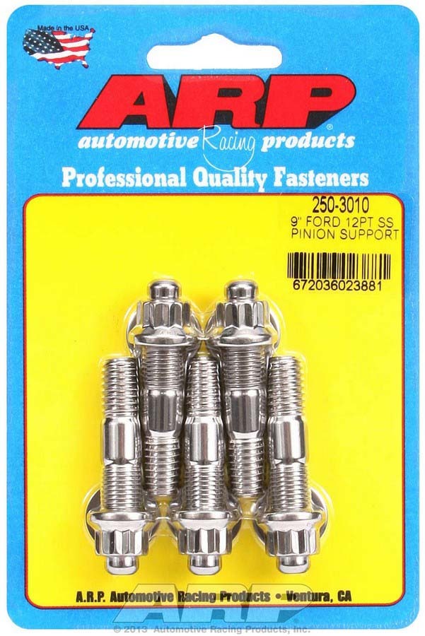 Ford 9in S/S Pinion Support Stud Kit 12pt.  -  250-3010