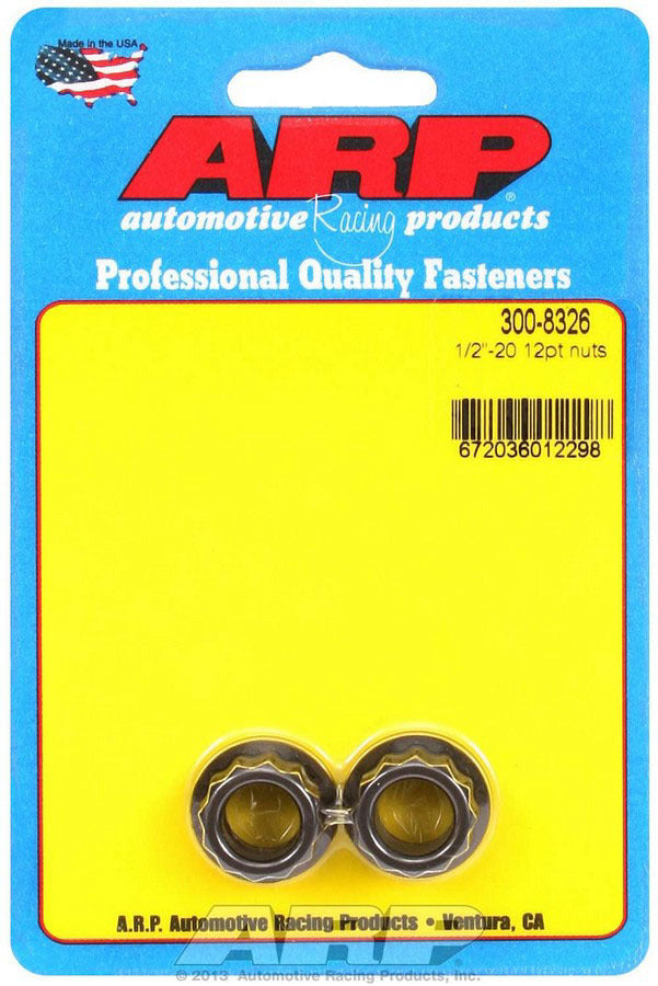 1/2-20 12pt. Nut (2pk)  -  300-8326