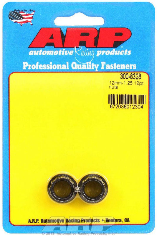 M12 x 1.25 12pt Nut Kit 2pk  -  300-8328