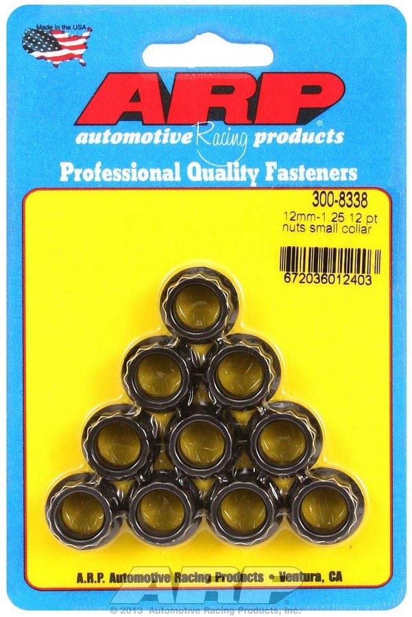 12mm x 1.25 12pt Nut Kit 10pk  -  300-8338