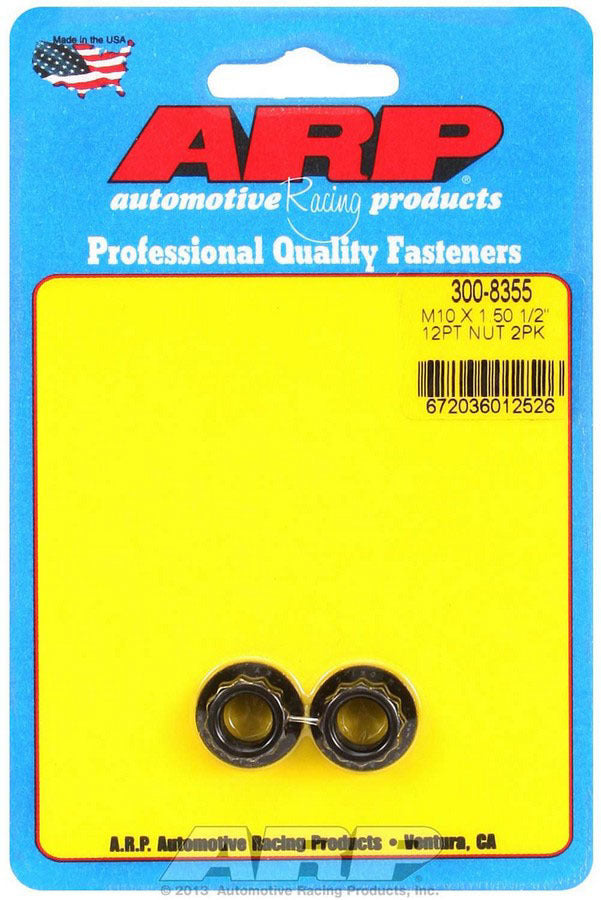 Nut- 12pt 10mm X 1.50 2pk  -  300-8355