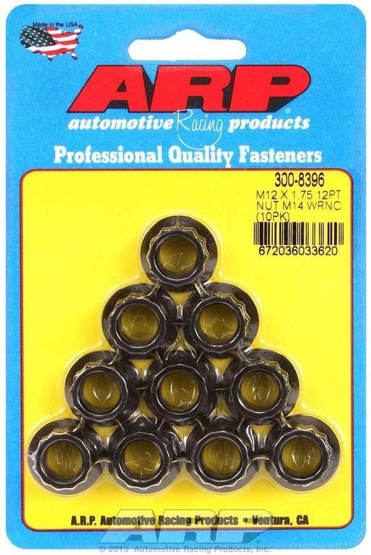 12mm x 1.75 12pt. Nuts (10)  -  300-8396