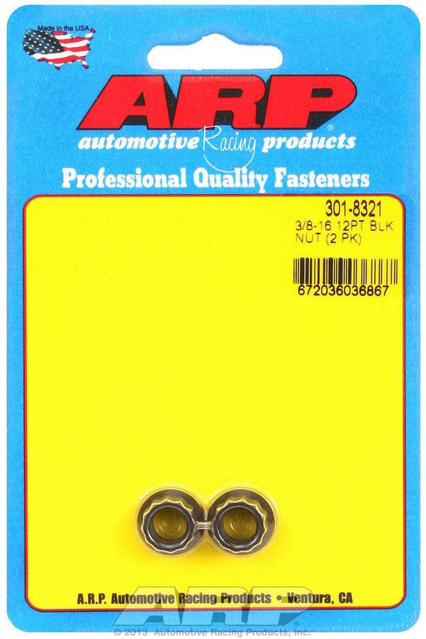 3/8-16 12pt Nut Kit 2pk  -  301-8321