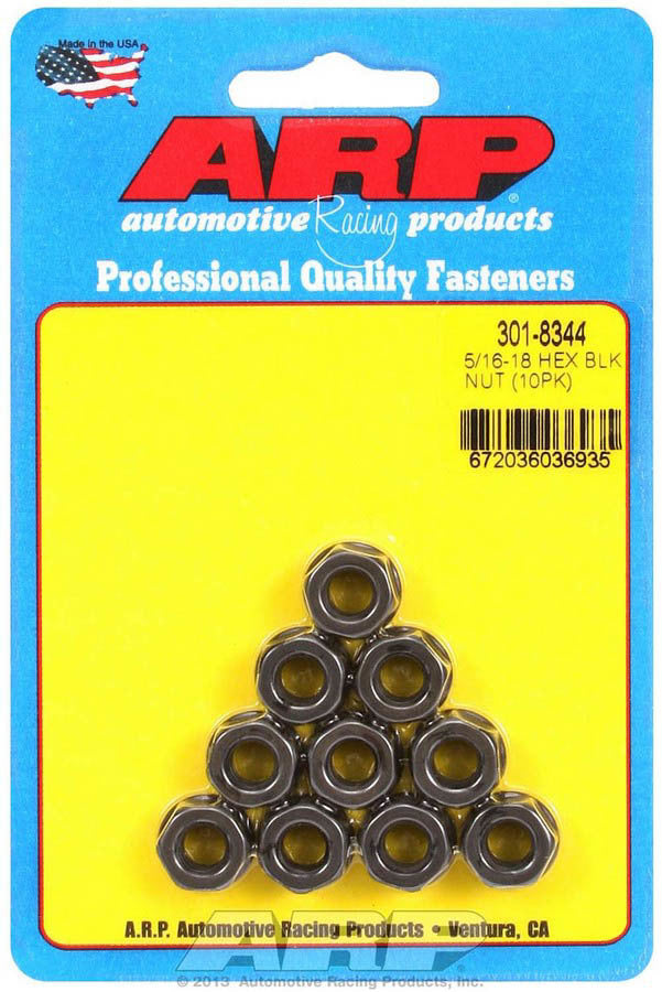 Hex Nut Kit w/Flange 5/16-18 (10pk)  -  301-8344