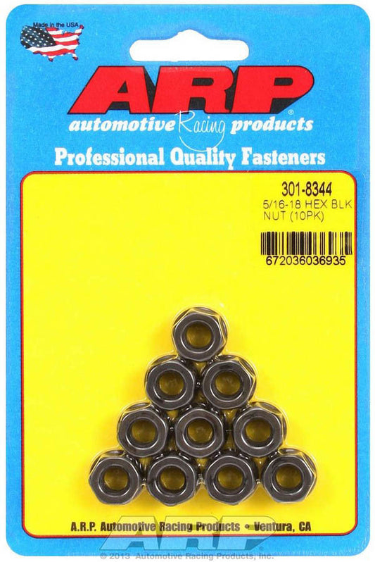 Hex Nut Kit w/Flange 5/16-18 (10pk)  -  301-8344