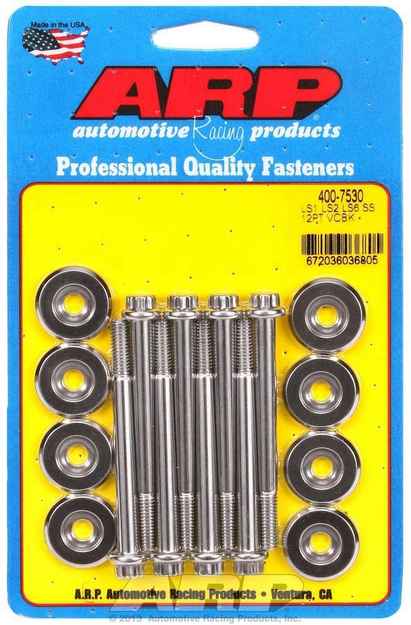 LS1/LS2 12pt Valve Cover Bolt Kit  -  400-7530