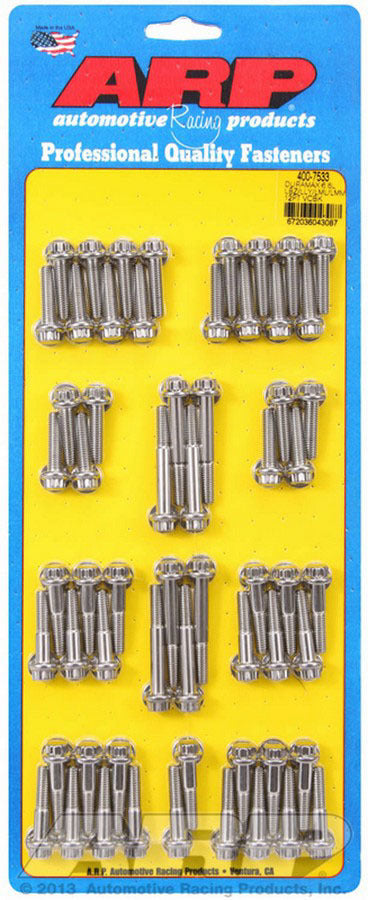 Valve Cover Bolt Kit 12pt GM Duramax 6.6L  -  400-7533