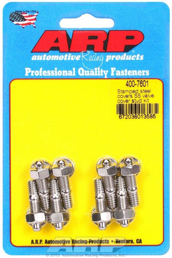 S/S Valve Cover Stud Kit 6pt. (8)  -  400-7601