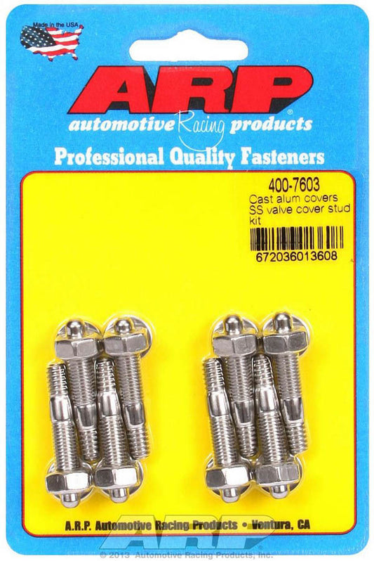 S/S Valve Cover Stud Kit 6pt. (8)  -  400-7603