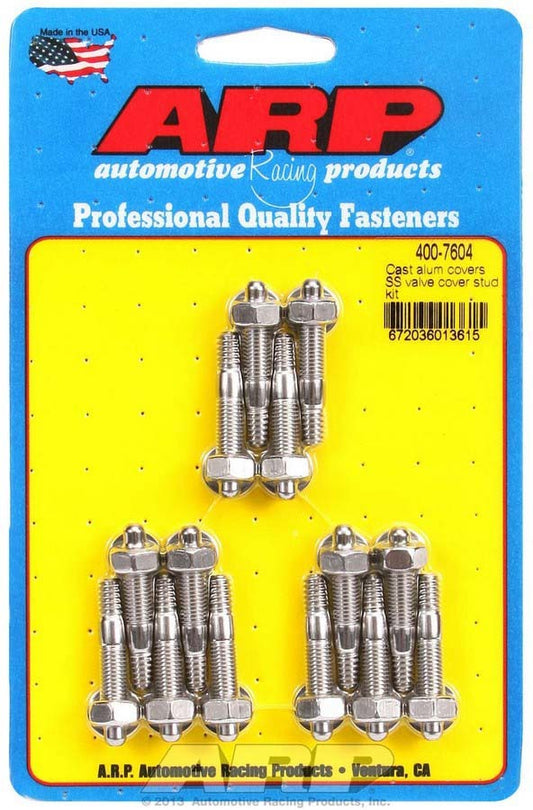 S/S Valve Cover Stud Kit 6pt. (14)  -  400-7604