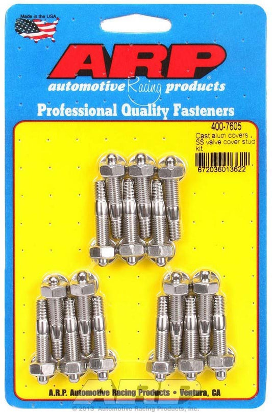 S/S Valve Cover Stud Kit 6pt. (16)  -  400-7605