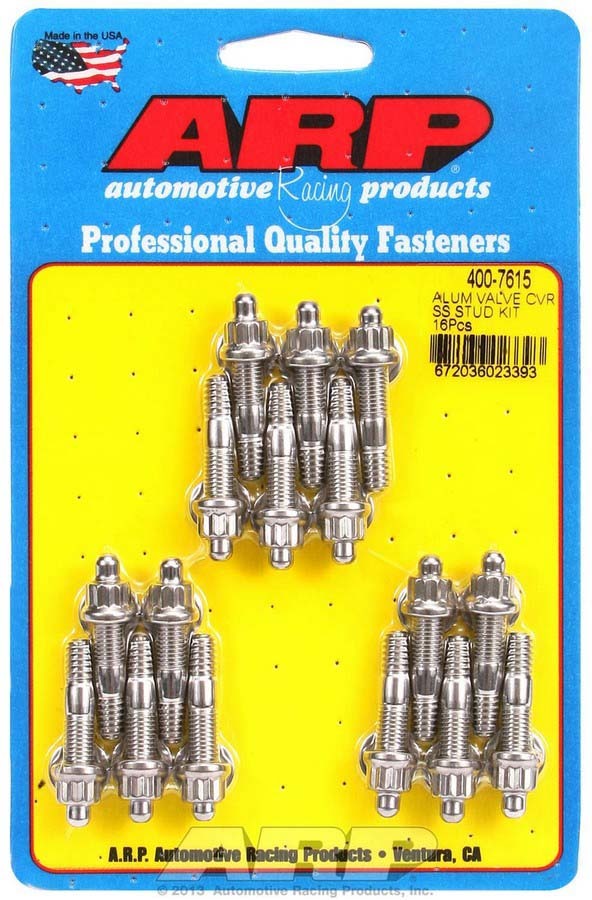 S/S Valve Cover Stud Kit 12pt. (16)  -  400-7615