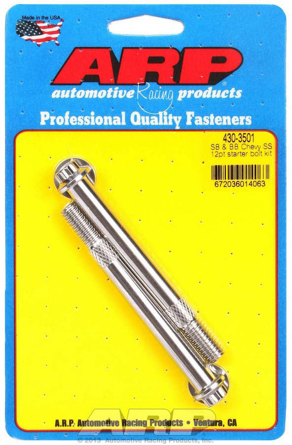 S/S Starter Bolt Kit 12pt.  -  430-3501